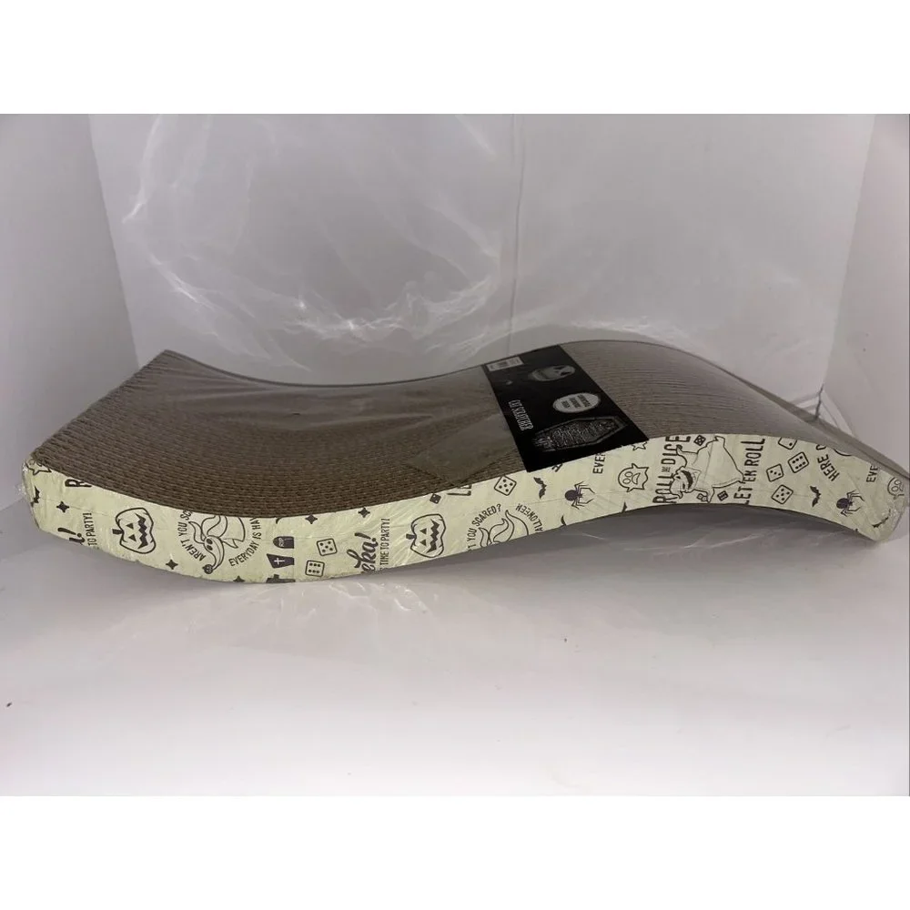 Nightmare Before Christmas Halloween Corrugate Wave Cat Scratcher NEW